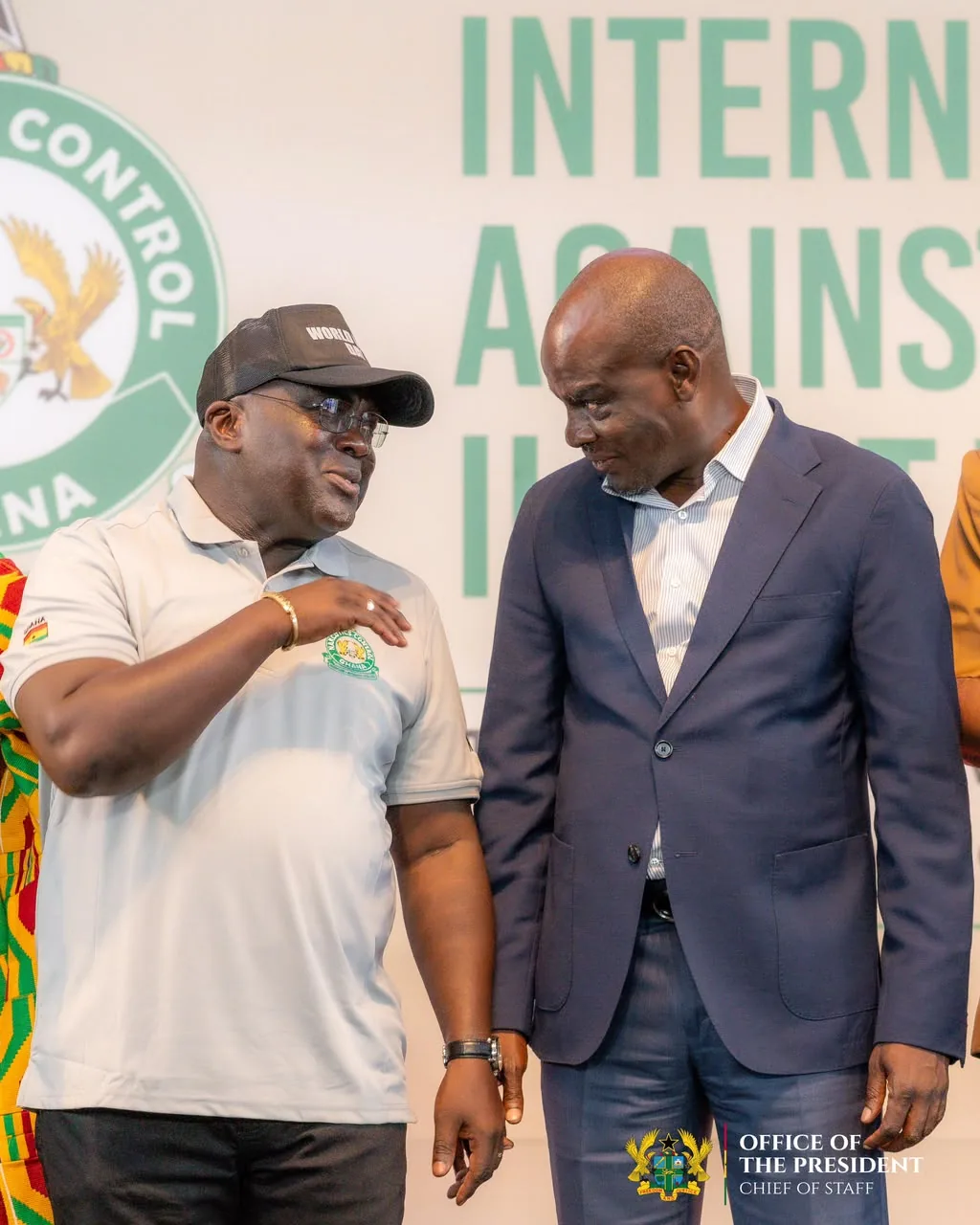In conversation at the commemoration